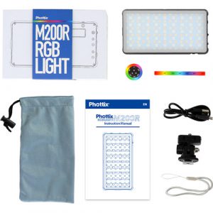 Phottix M200R RGB LED On-Camera Light Panel - Image 13