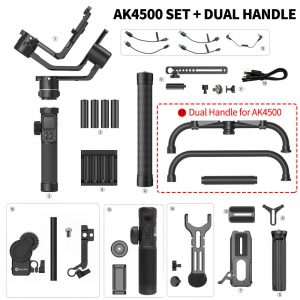 FeiyuTech AK4500 3-Axis Handheld Gimbal Stabilizer 4.6KG Load - Image 6