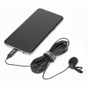 BOYA BY-M3 Digital Omnidirectional Lavalier Microphone with USB-C Cable (Android) - Image 3