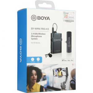Boya BY-WM4 PRO-K3 Wireless Microphone for IOS devices - Image 4
