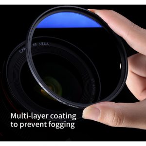 K&F Concept Slim Blue Multi-Coated UV Filter - Image 4