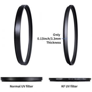 K&F Concept Slim Blue Multi-Coated UV Filter - Image 5