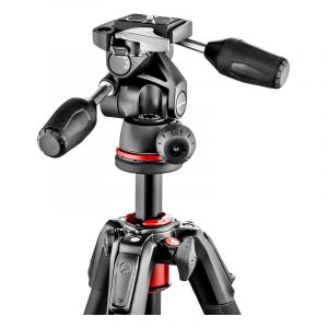 Manfrotto MK190GOA4TB-3W Go Aluminium 4 Section Tripod with 3-Way Head - Image 4
