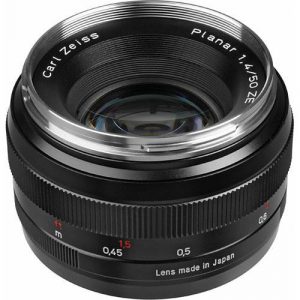 Zeiss Planar T* 50mm f/1.4 lens ZE Lens for Canon Mount - Image 1