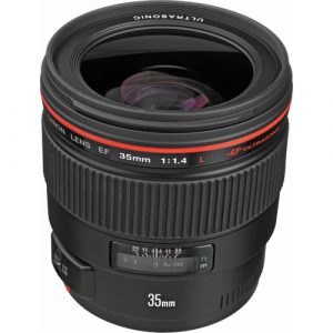 Canon EF 35mm f/1.4L USM Lens - Image 1